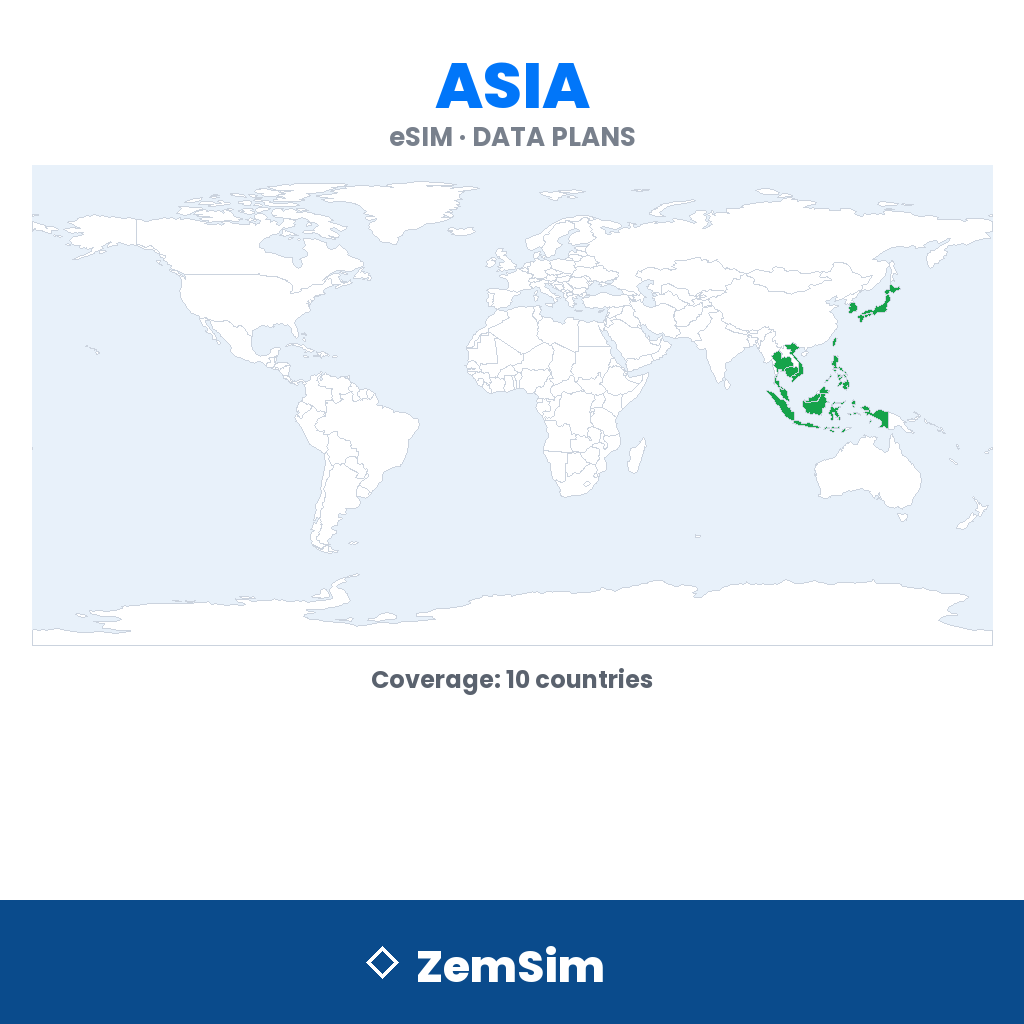 Asia Travel eSIM